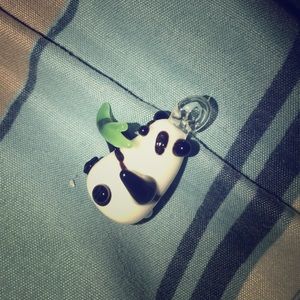 A panda key chain